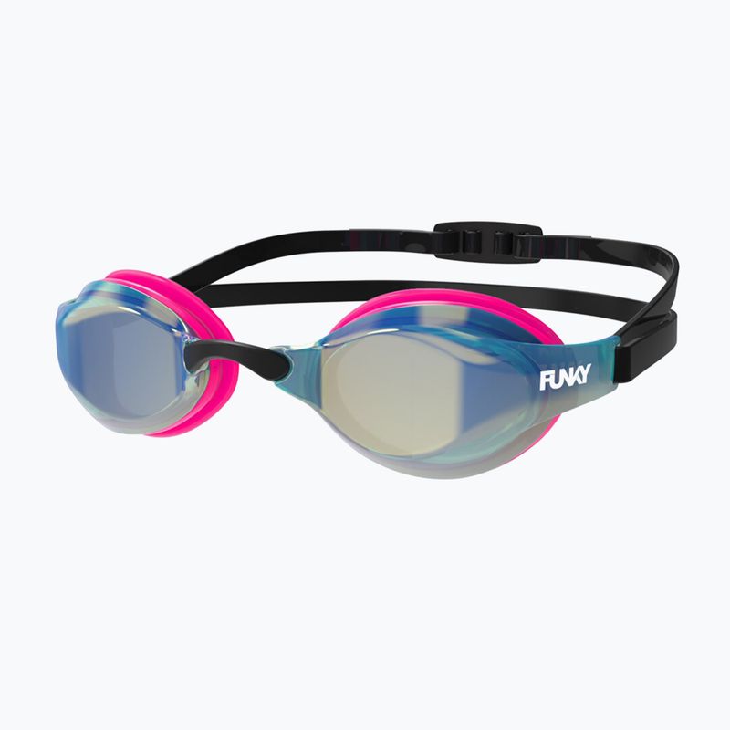 Plaukimo akiniai Funky XT Machine Mirror pink shadow