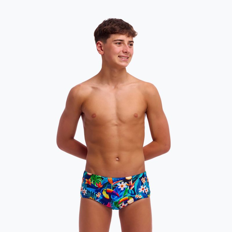 Vaikiškos maudymosi trumpikės Funky Trunks Sidewinder Trunks birdie wordie 2