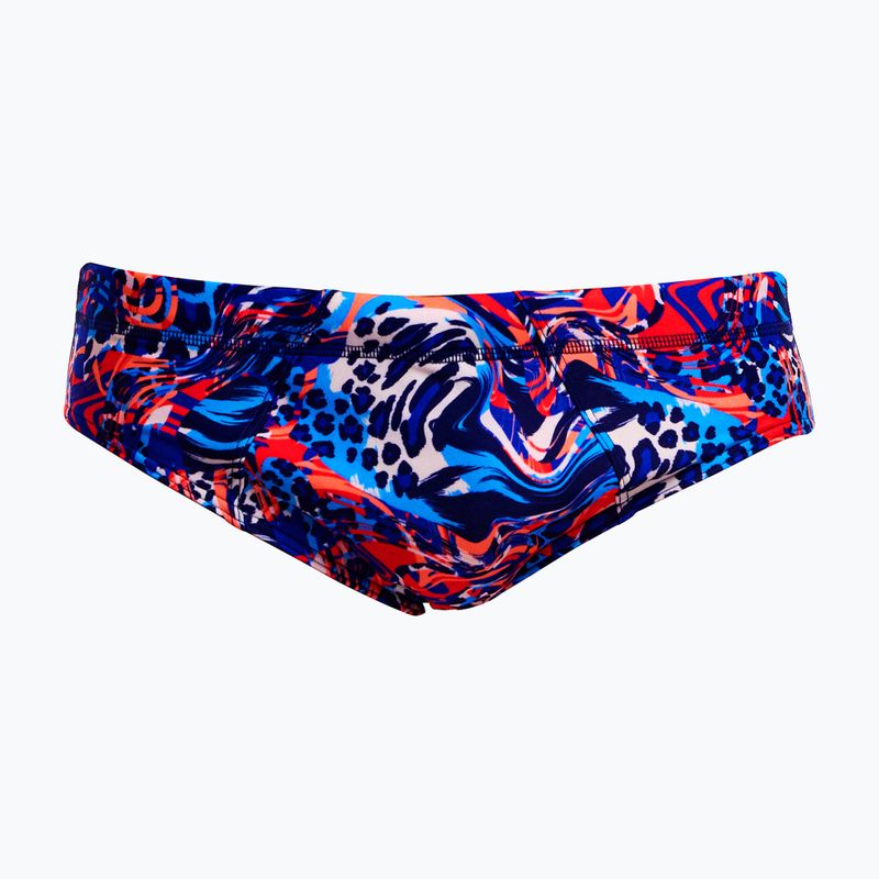 Vyriškos maudymosi glaudės Funky Trunks Seamed Briefs mad cat