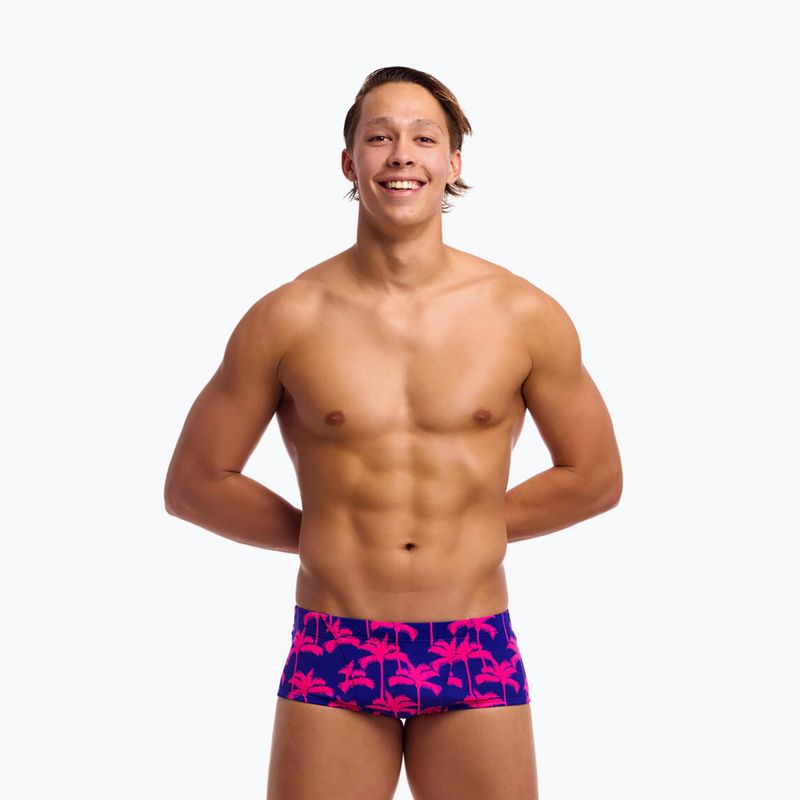 Vyriškos plaukimo trumpikės Funky Trunks Classic Trunks pinky palms 2