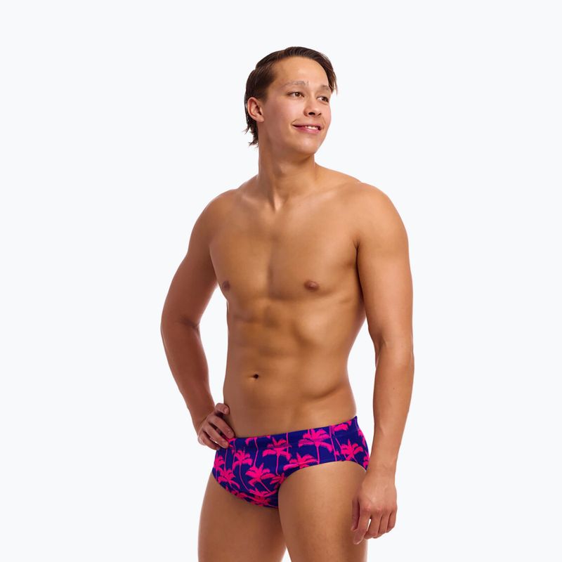 Vyriškos maudymosi glaudės Funky Trunks Classic Brief pinky palms 2
