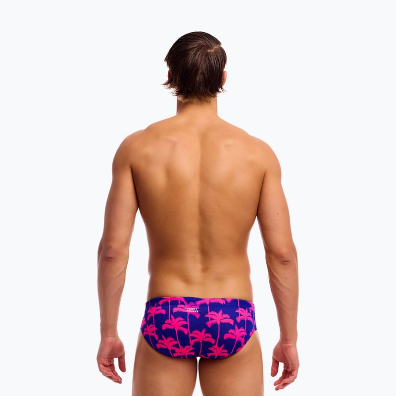 Vyriškos maudymosi glaudės Funky Trunks Classic Brief pinky palms 3
