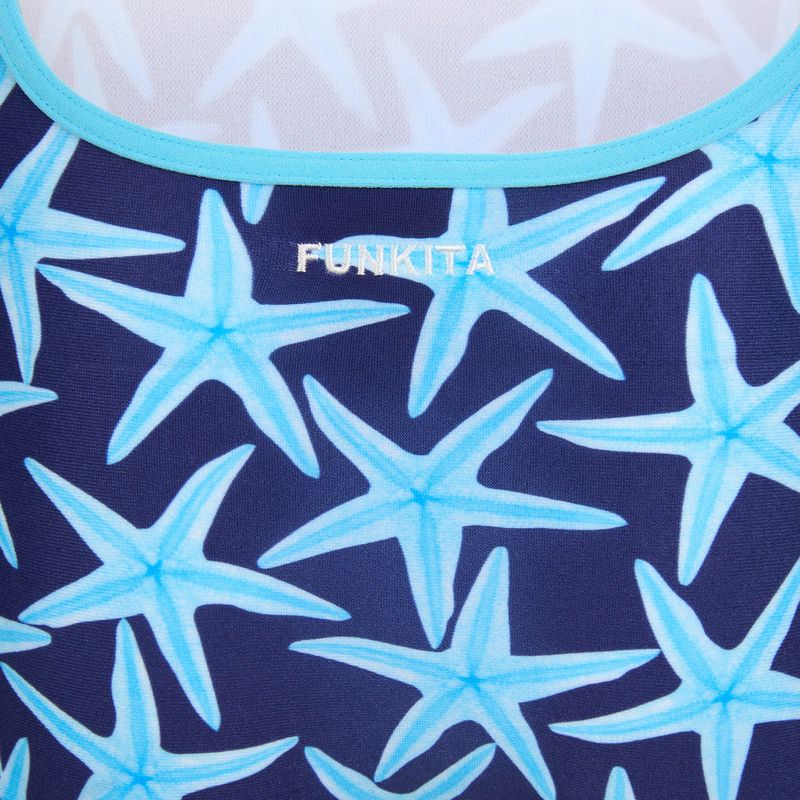 Vaikiškas vientisas maudymosi kostiumėlis Funkita Diamond Back One Piece see stars 3