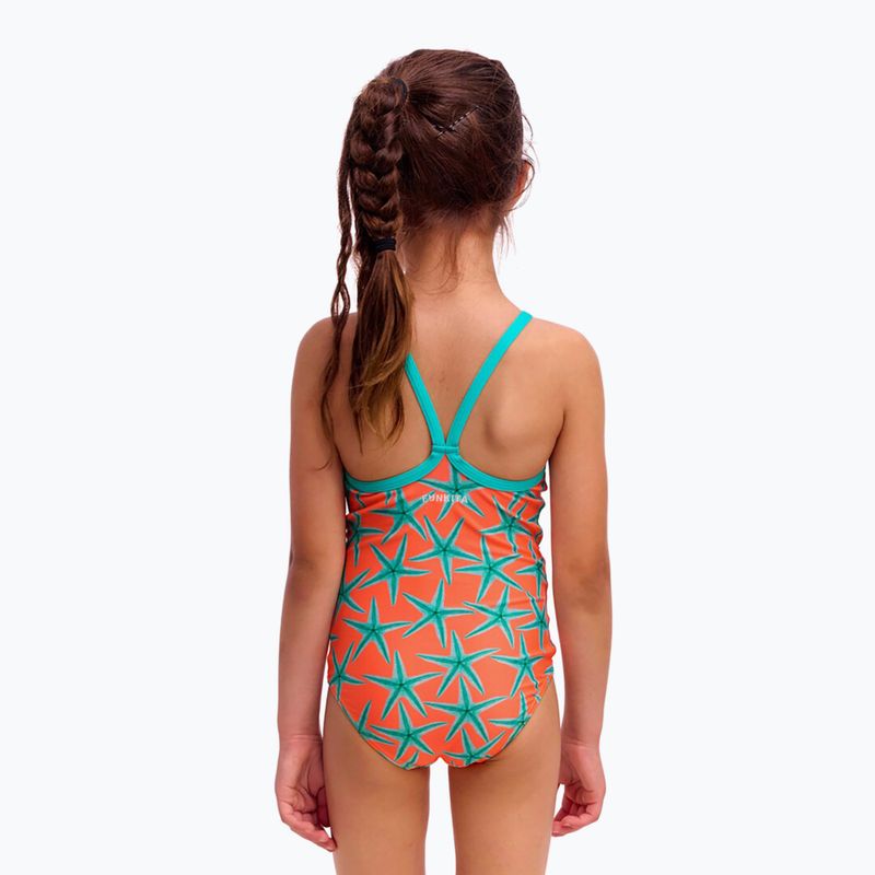 Vaikiškas vientisas maudymosi kostiumėlis Funkita Printed One Piece stars below 2