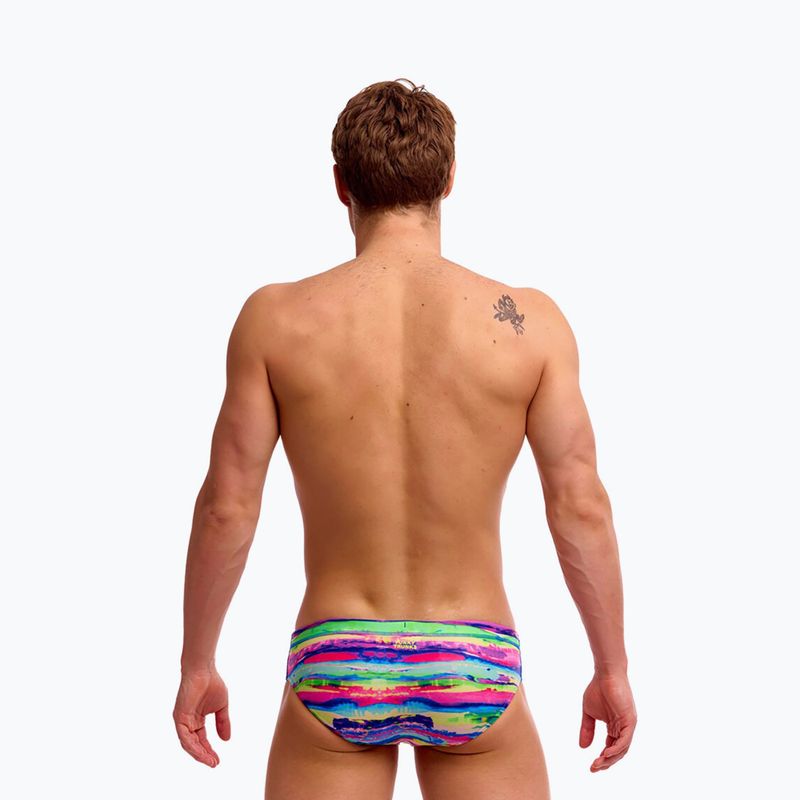 Vyriškos plaukimo glaudės Funky Trunks Classic Brief paint patch 2