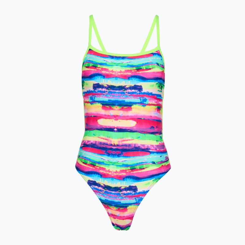 Vientisas maudymosi kostiumas Funkita Single Strength One piece paint patch
