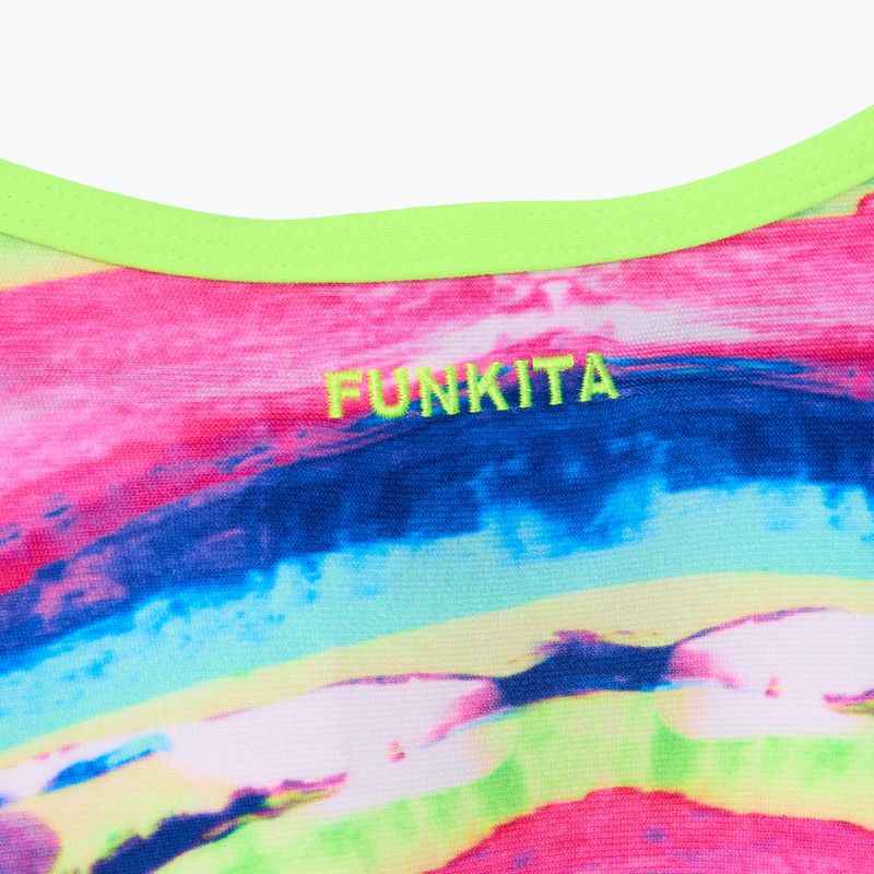 Vientisas maudymosi kostiumas Funkita Single Strength One piece paint patch 3