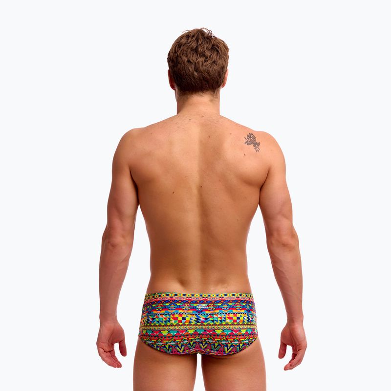 Vyriškos plaukimo glaudės Funky Trunks Sidewinder Trunks packed up 4
