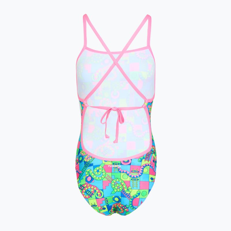 Moteriškas vientisas maudymosi kostiumėlis  Funkita Tie Me Tight One piece lakes & saddles 2