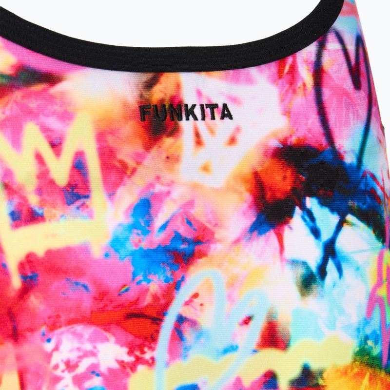 Moteriškas vientisas maudymosi kostiumėlis  Funkita Single Strap One piece tag her 3