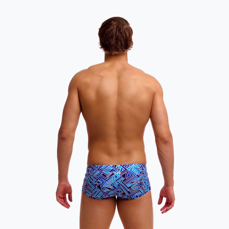 Vyriškos plaukimo glaudės Funky Trunks Classic Trunks blue bits 3