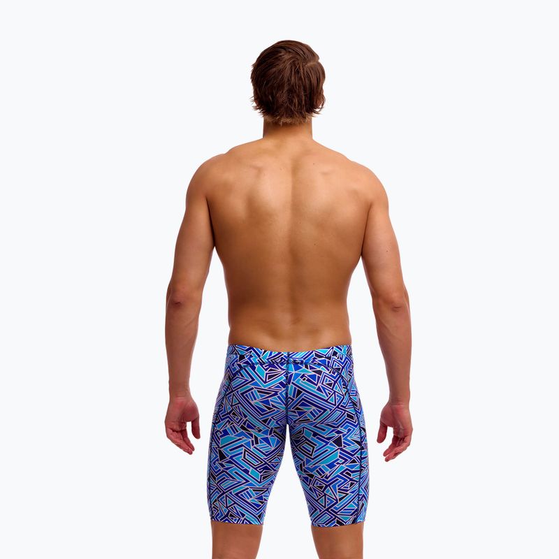 Vyrų plaukimo jameriai Funky Trunks Training Jammers blue bits 3