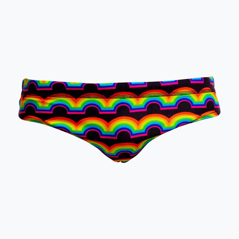 Vyriškos plaukimo glaudės Funky Trunks Classic Brief in rainbow