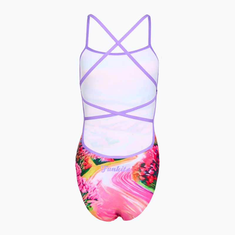 Moteriškas vientisas maudymosi kostiumėlis Funkita Strapped In One piece meadow made 2