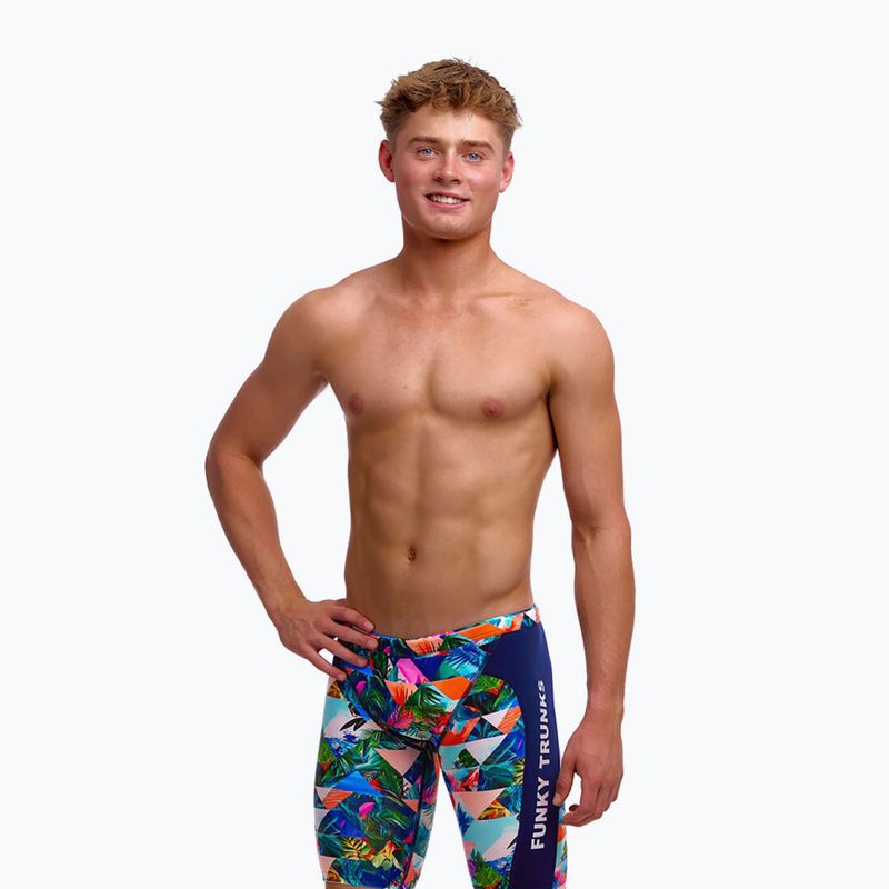 Vaikiški plaukimo šortai Funky Trunks Training Jammers palm prism 2