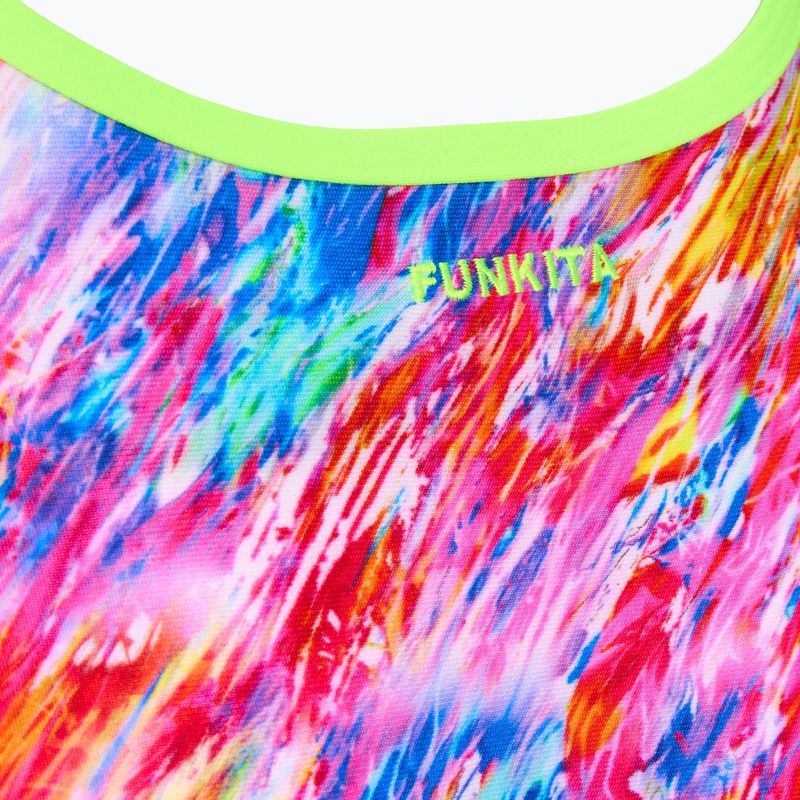 Moteriškas vientisas maudymosi kostiumėlis  Funkita Single Strap One piece blow in 3