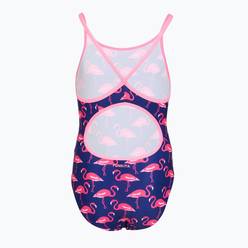 Vaikiškas vientisas maudymosi kostiumėlis Funkita Diamond Back One Piece flocked up 2