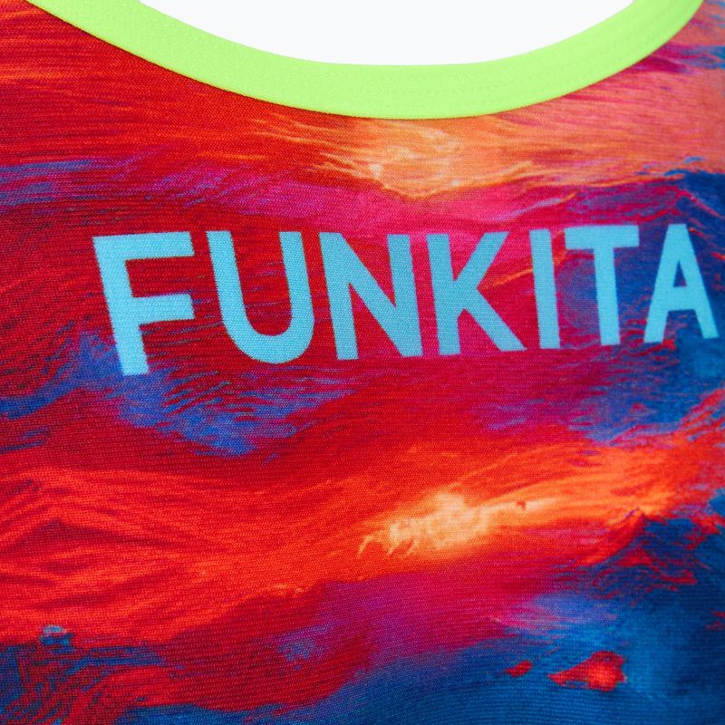 Moteriškas vientisas maudymosi kostiumėlis  Funkita Tie Me Tight One piece sunset delight 3