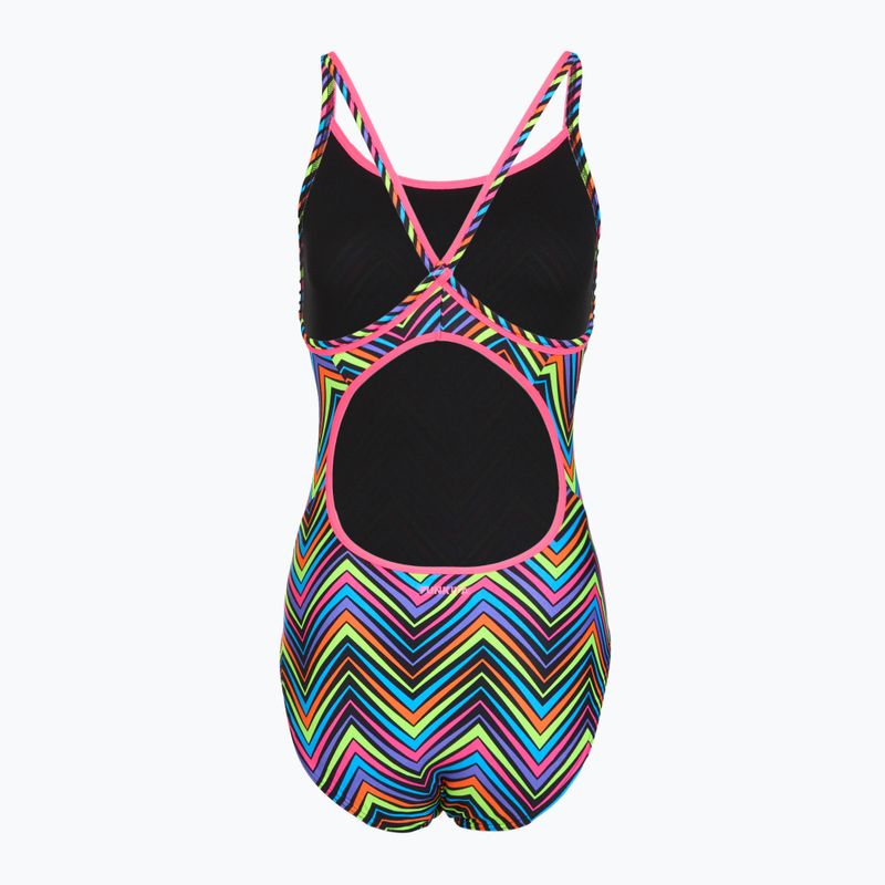 Moteriškas vientisas maudymosi kostiumėlis  Funkita Diamond Secure One piece up down 2