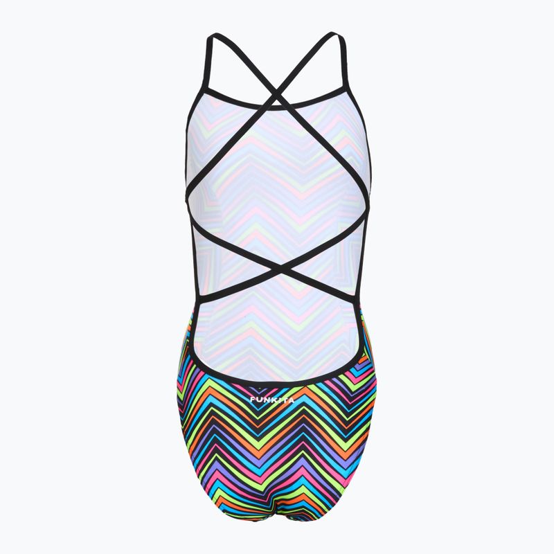 Moteriškas vientisas maudymosi kostiumėlis Funkita Bond Girl One piece up down 2