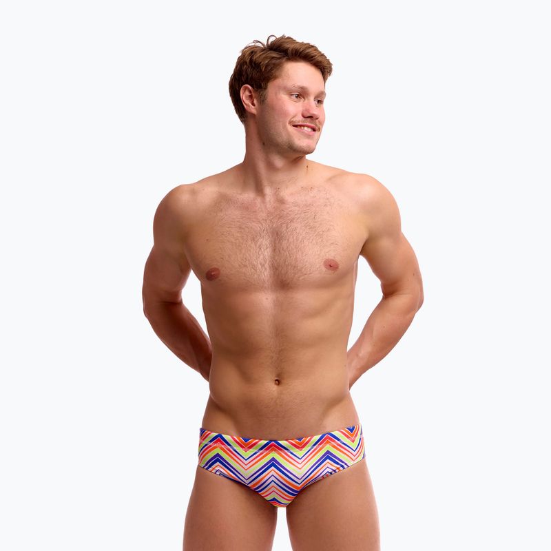 Vyriškos plaukimo glaudės Funky Trunks Classic Brief down up 3