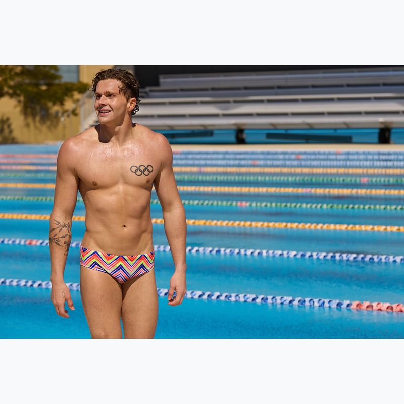 Vyriškos plaukimo glaudės Funky Trunks Classic Brief down up 6