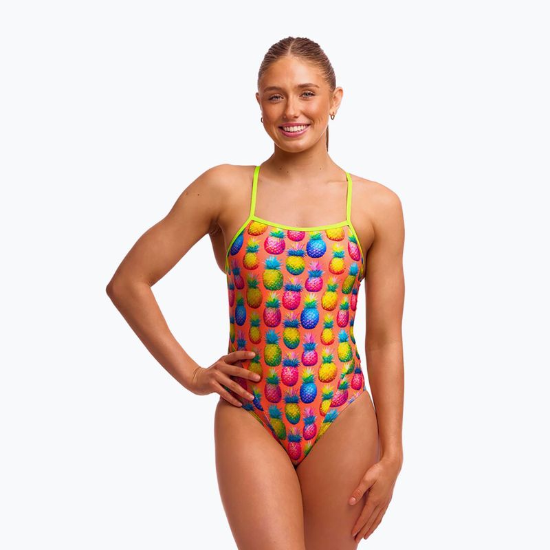 Moteriškas vientisas maudymosi kostiumėlis Funkita Single Strap One pieces pinky pinley