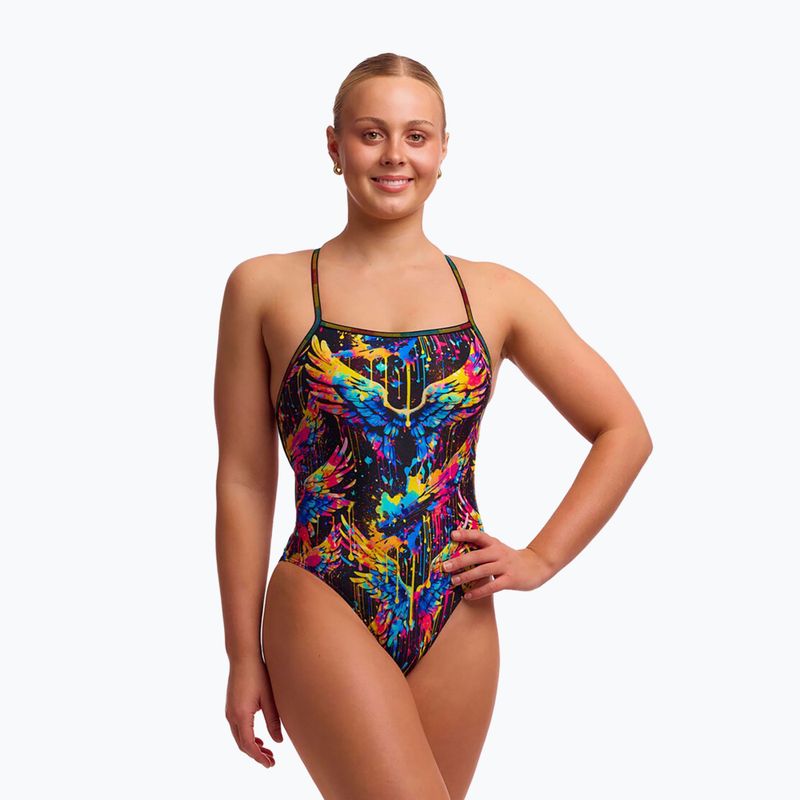 Moteriškas vientisas maudymosi kostiumėlis Funkita Strapped In One pieces killer cupid