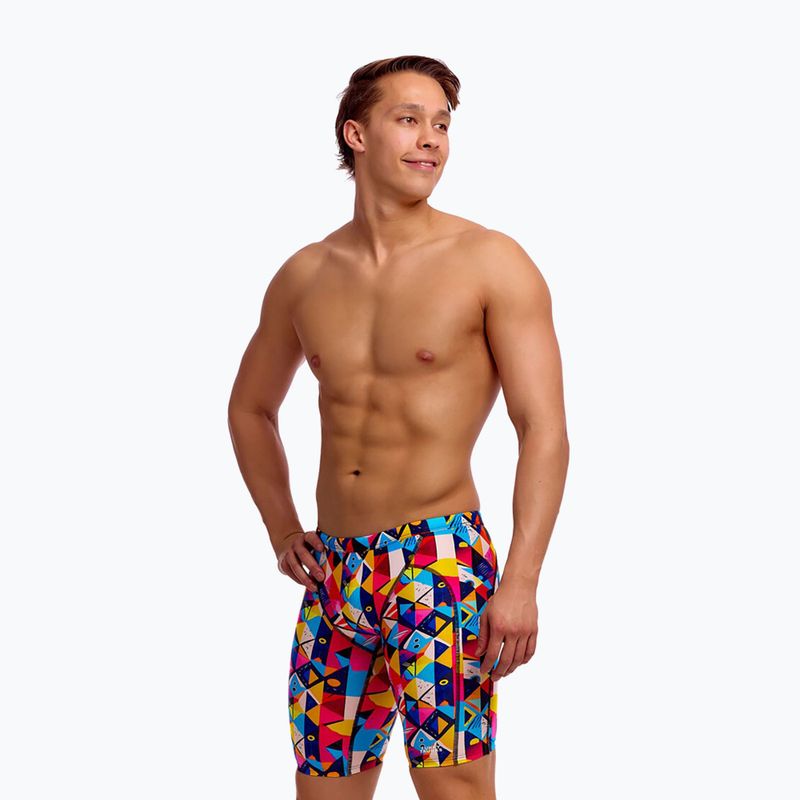 Vyriški plaukimo šortai Funky Trunks Training broken blox