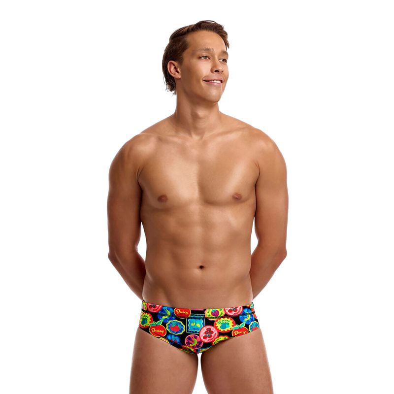Vyriškos plaukimo trumpikės Funky Trunks Classic Brief berry good 2