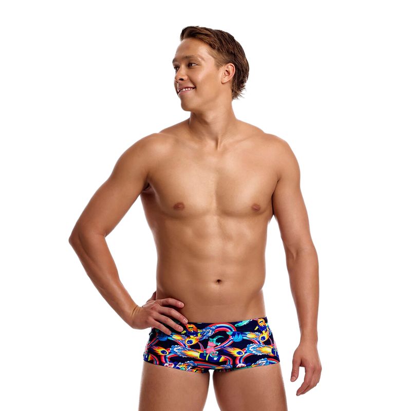 Vyriškos plaukimo trumpikės Funky Trunks Sidewinder Trunks blast buddies 2