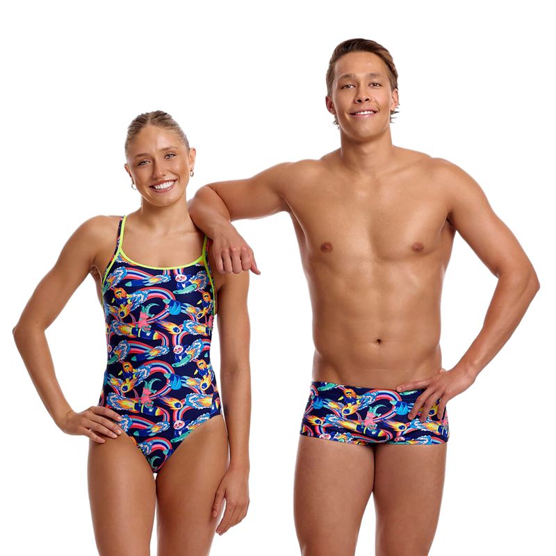 Vyriškos plaukimo trumpikės Funky Trunks Sidewinder Trunks blast buddies 4