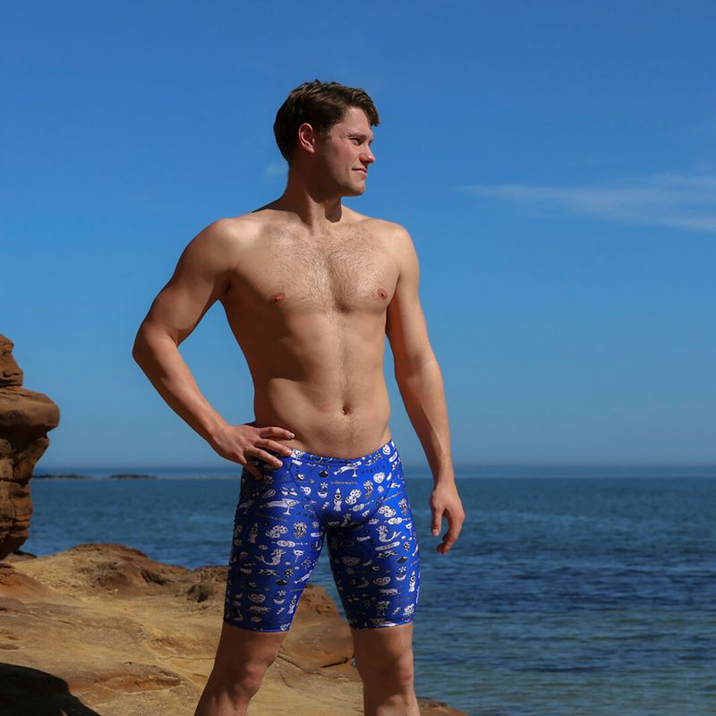 Vyriški plaukimo šortai Funky Trunks Training Jammers scratchy 3