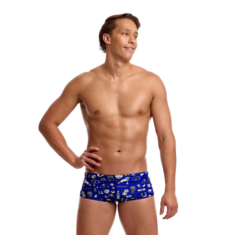 Vyriškos plaukimo trumpikės Funky Trunks Sidewinder Trunks scratchy 2