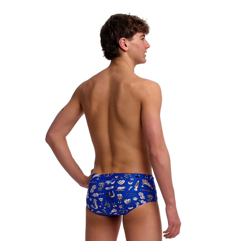 Berniukų maudymosi trumpikės Funky Trunks Sidewinder Trunks scratchy 2