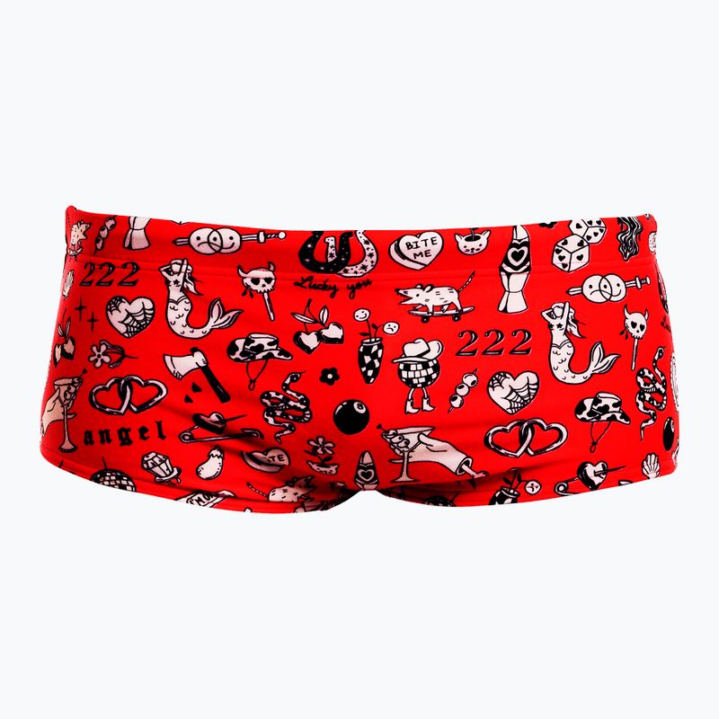 Vyriškos plaukimo trumpikės Funky Trunks Sidewinder Trunks scribbles