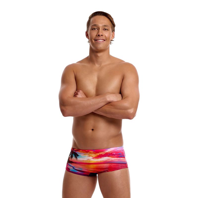 Vyriškos plaukimo trumpikės Funky Trunks Sidewinder Trunks touch of paradise 2