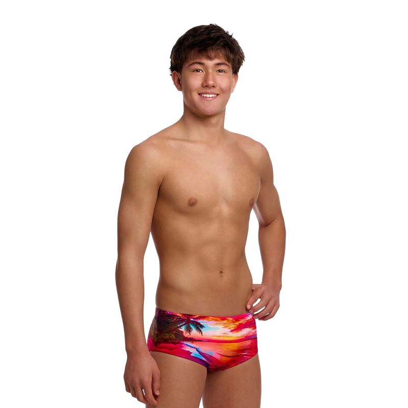 Berniukų maudymosi trumpikės Funky Trunks Sidewinder Trunks touch of paradise 2