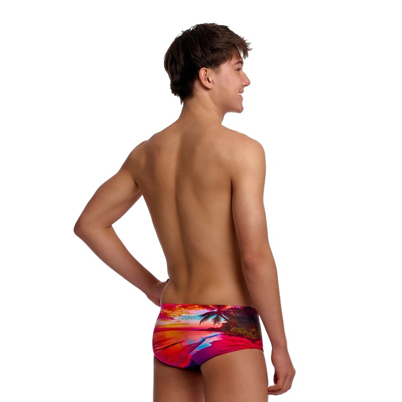 Berniukų maudymosi trumpikės Funky Trunks Sidewinder Trunks touch of paradise 3