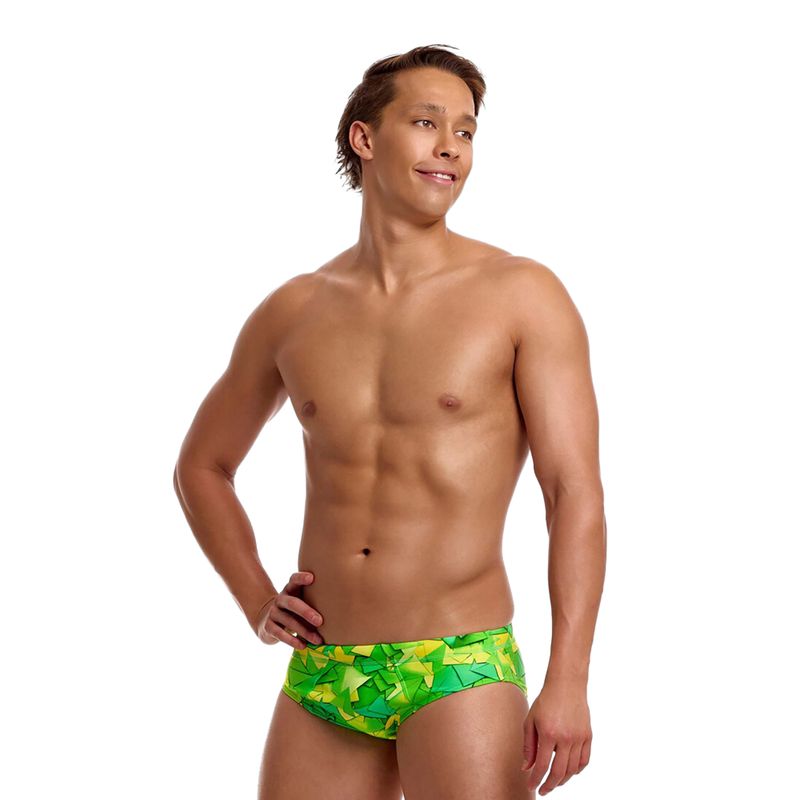 Vyriškos plaukimo trumpikės Funky Trunks Seamed Briefs try tonic 2