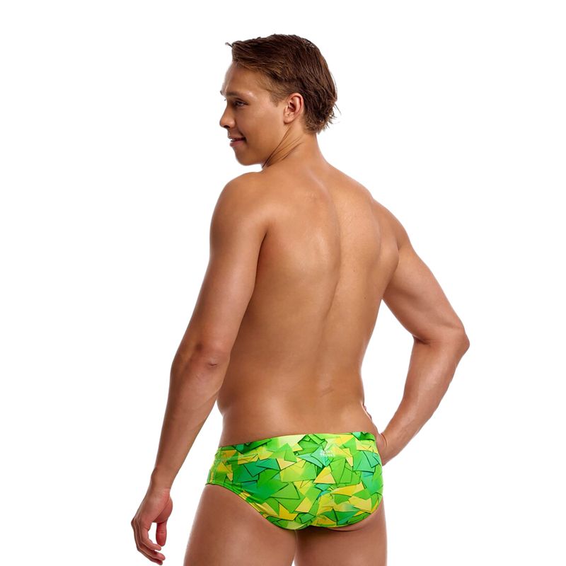 Vyriškos plaukimo trumpikės Funky Trunks Seamed Briefs try tonic 3