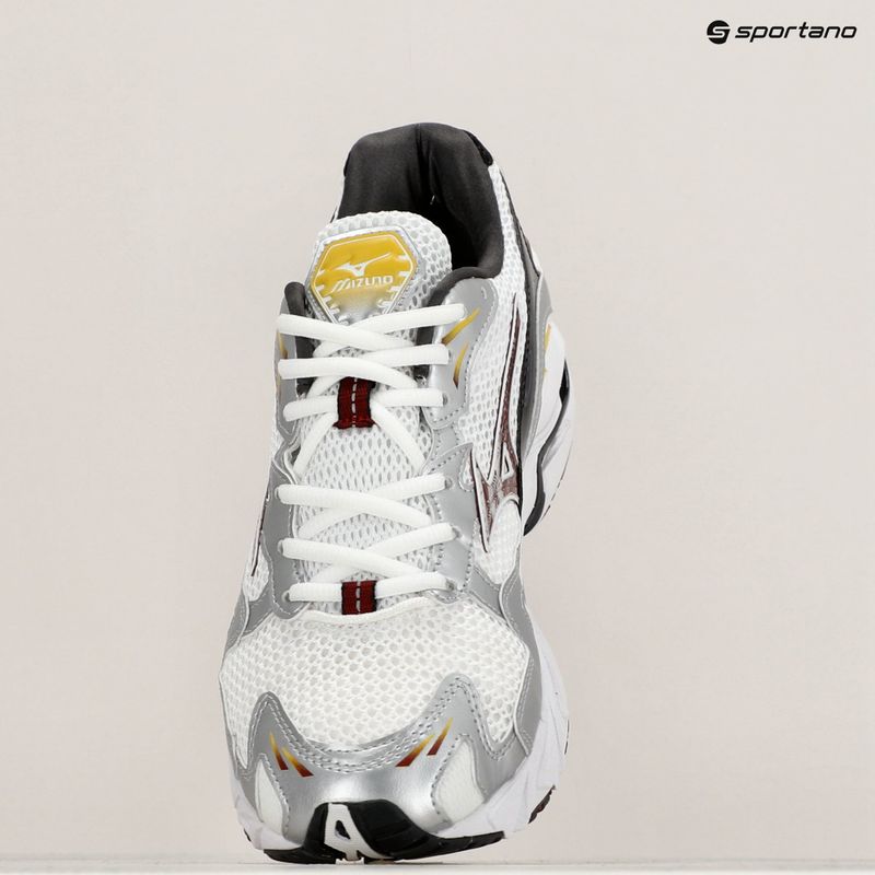 Batai Mizuno Wave Rider 10 white/cabernet/silver 9
