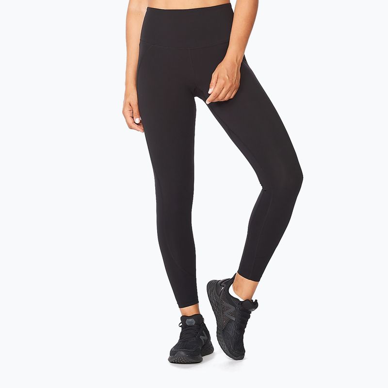 Moteriškos treniruočių kelnės 2XU Form Hi-Rise Compression black/black 2