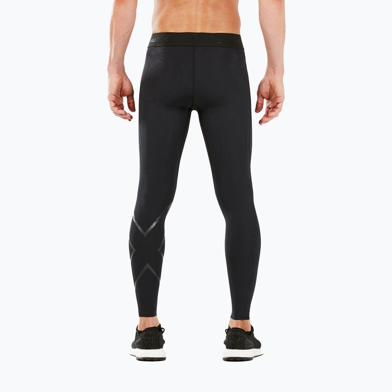 Vyriškos 2XU Force Compression treniruočių tamprės juoda/nero 5
