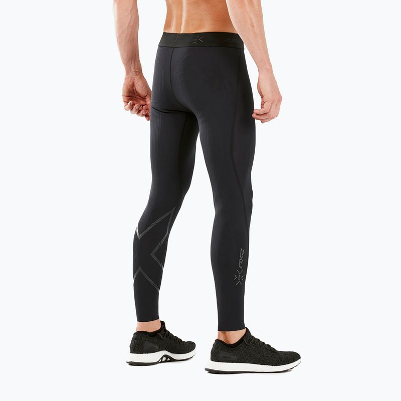 Vyriškos 2XU Force Compression treniruočių tamprės juoda/nero 8