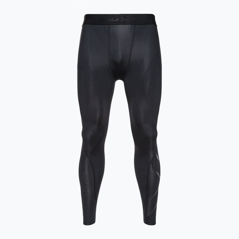 Vyriškos 2XU Force Compression treniruočių tamprės juoda/nero