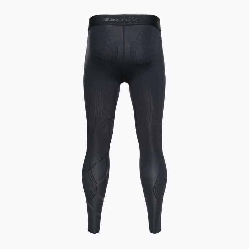 Vyriškos 2XU Force Compression treniruočių tamprės juoda/nero 2