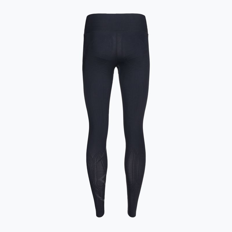 Moteriškos treniruočių kelnės 2XU Force Mid-Rise Compression black/nero 2