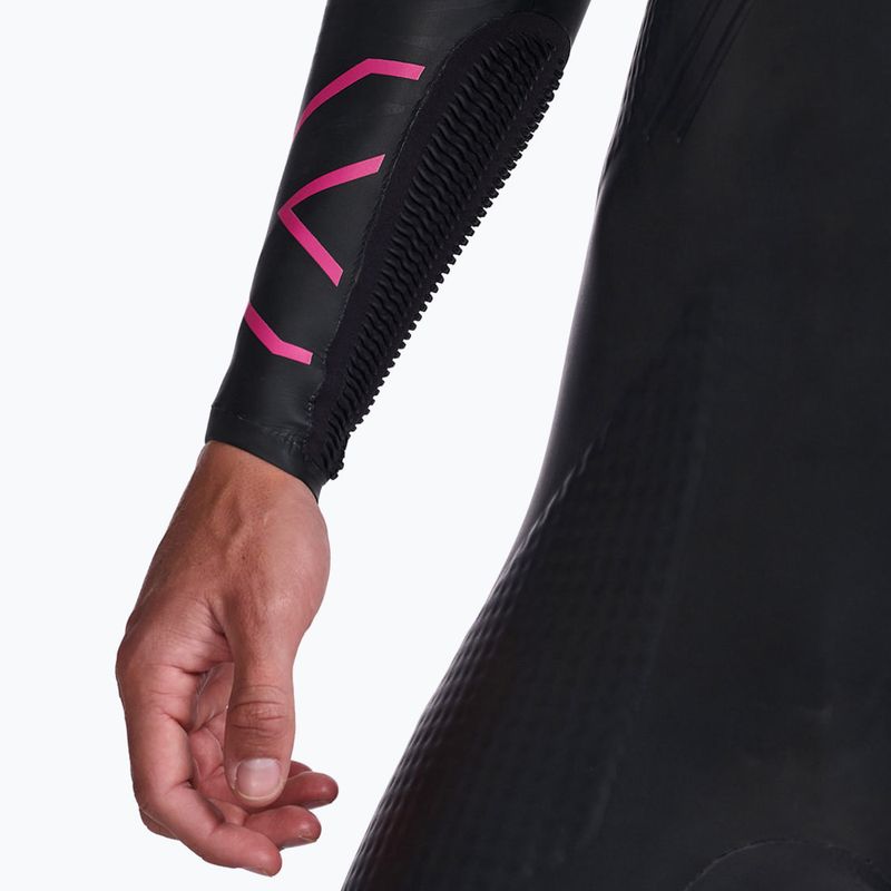 Vyriškas triatlono hidrokostiumas 2XU Propel PRO 3 mm black/punk pink 11