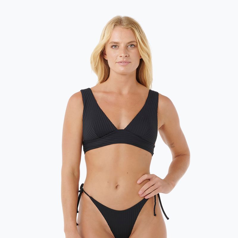 Moteriškų maudymosi kostiumėlių viršutinė dalis Rip Curl Premium Surf D-Dd Deep V black